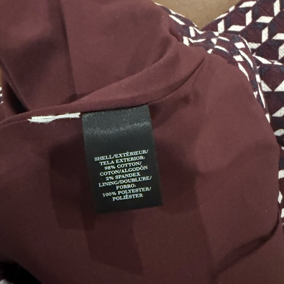 Ann Taylor Pattern Pencil Skirt - Picture 5 of 8